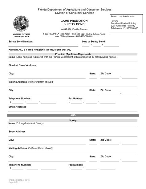 florida game promotion game of chance bond|Surety Bonds for Florida Game Promotion Registration Filing.